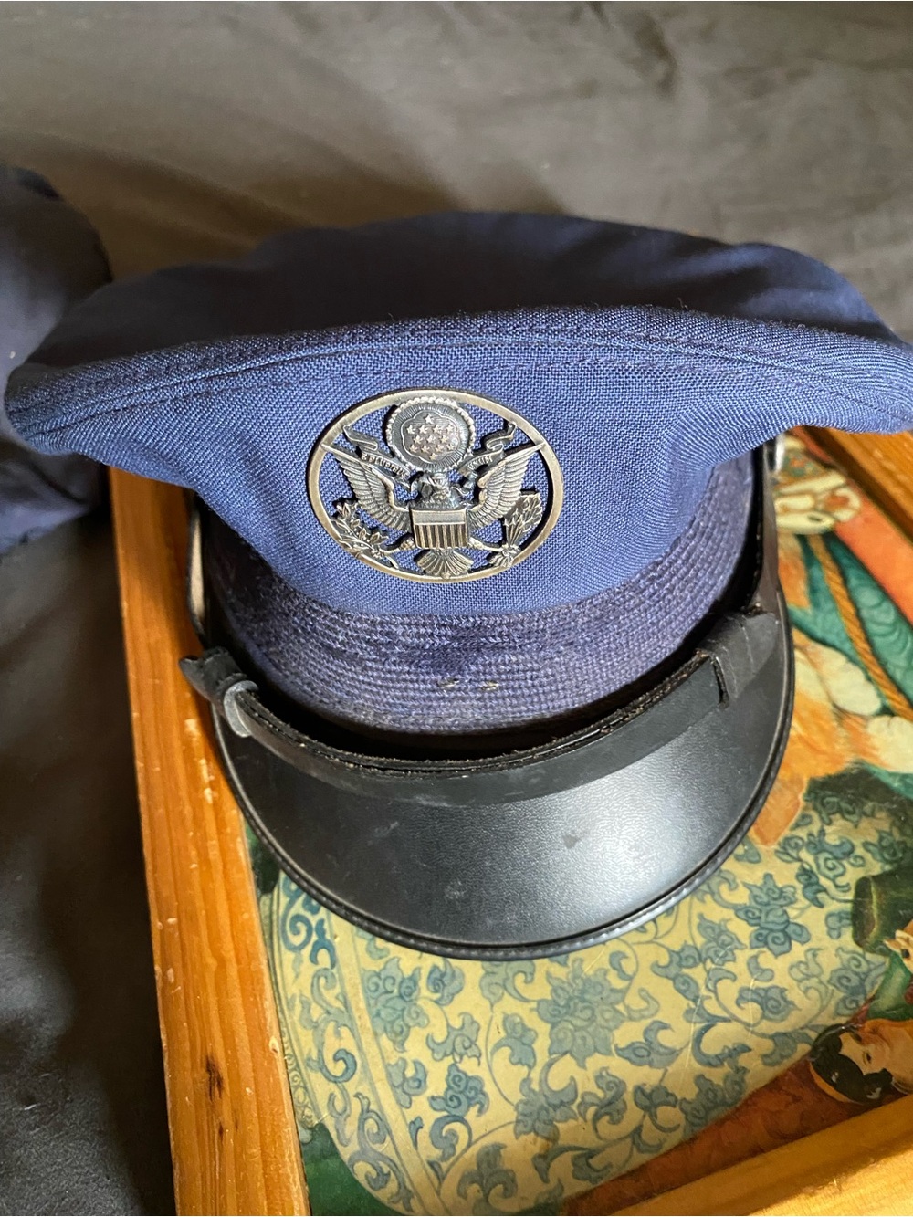 vintage U.S. Air Force (USAF) enlisted service cap,